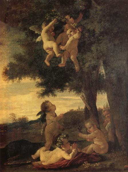 Nicolas Poussin Cupids and Genii